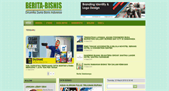 Desktop Screenshot of berita-bisnis.com